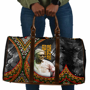 Amilcar Cabral Travel Bag African Map with Chains Freedom Theme Revolutionary Liberation Tribute - African Pride