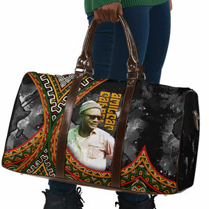 Amilcar Cabral Travel Bag African Map with Chains Freedom Theme Revolutionary Liberation Tribute - African Pride