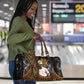 Amilcar Cabral Travel Bag African Map with Chains Freedom Theme Revolutionary Liberation Tribute - African Pride