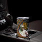Amilcar Cabral Tumbler Cup African Map with Chains Freedom Theme Revolutionary Liberation Tribute - African Pride