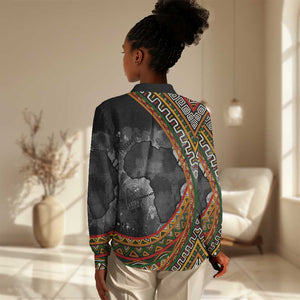 Amilcar Cabral Women Casual Shirt African Map with Chains Freedom Theme Revolutionary Liberation Tribute - African Pride