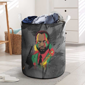 Samora Machel Laundry Basket Mozambique Liberation Graffiti Style Viva FRELIMO African Revolutionary - African Pride