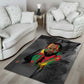 Samora Machel Area Rug Mozambique Liberation Graffiti Style Viva FRELIMO African Revolutionary - African Pride