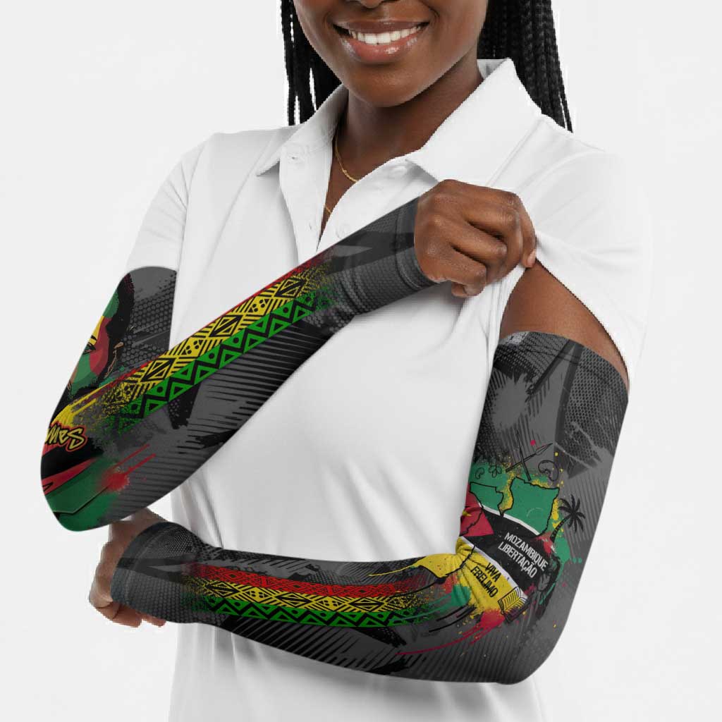 Samora Machel Arm Sleeves Mozambique Liberation Graffiti Style Viva FRELIMO African Revolutionary - African Pride