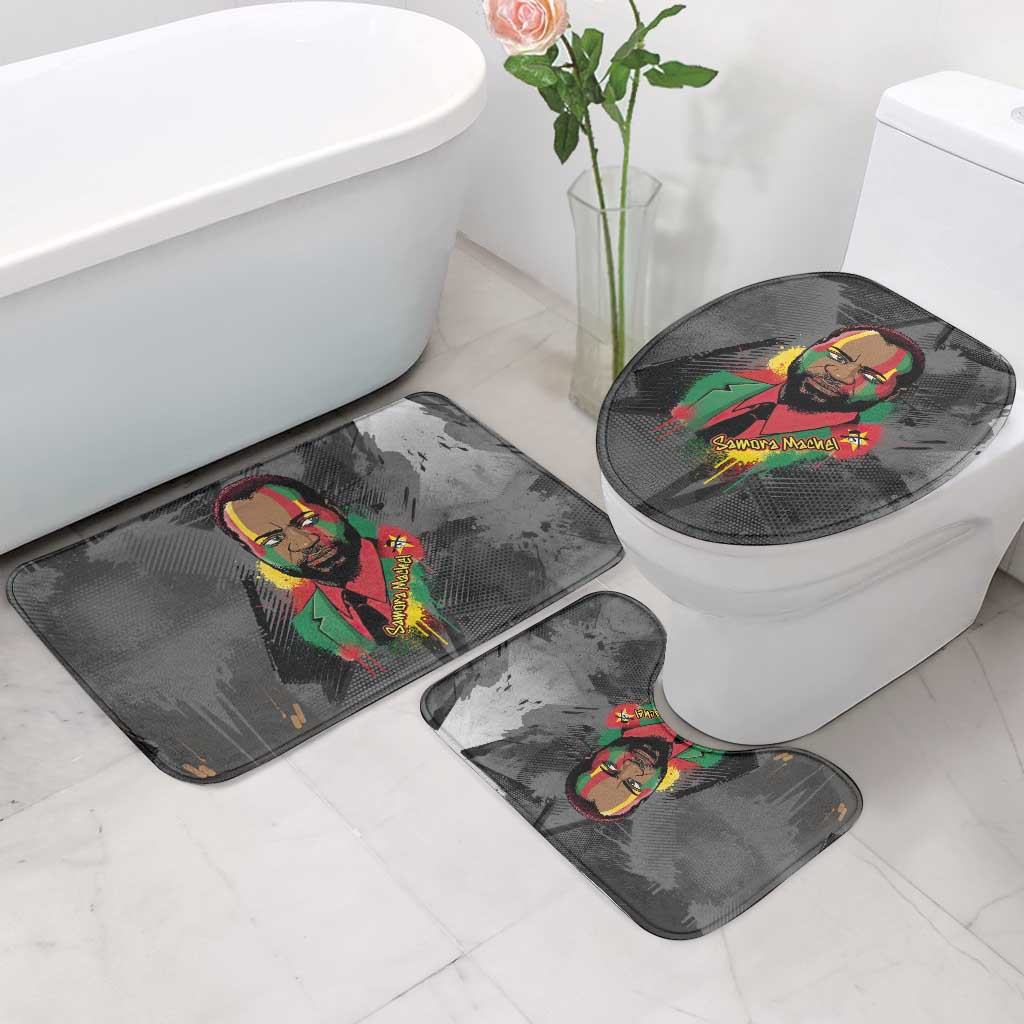 Samora Machel Bathroom Set Mozambique Liberation Graffiti Style Viva FRELIMO African Revolutionary - African Pride