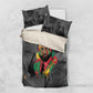 Samora Machel Bedding Set Mozambique Liberation Graffiti Style Viva FRELIMO African Revolutionary - African Pride