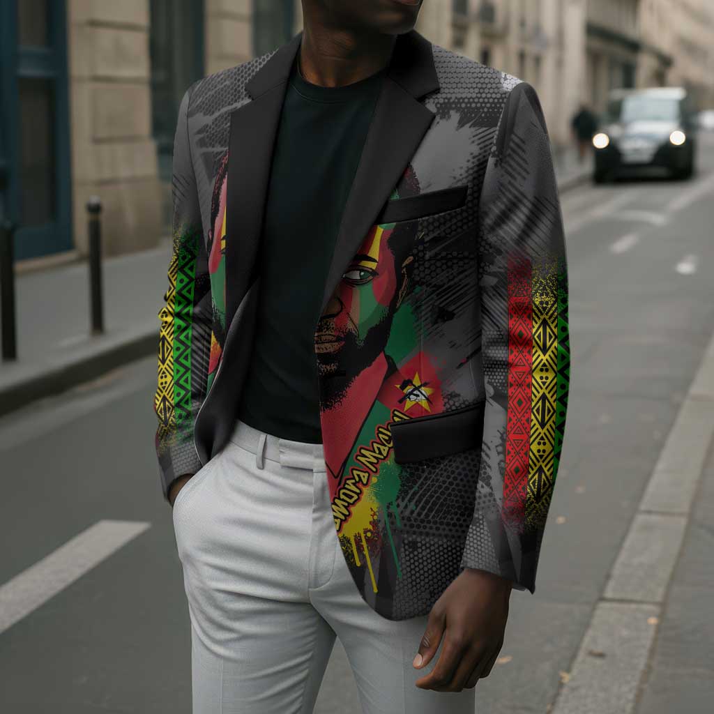 Samora Machel Blazer Mozambique Liberation Graffiti Style Viva FRELIMO African Revolutionary - African Pride