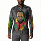 Samora Machel Button Sweatshirt Mozambique Liberation Graffiti Style Viva FRELIMO African Revolutionary