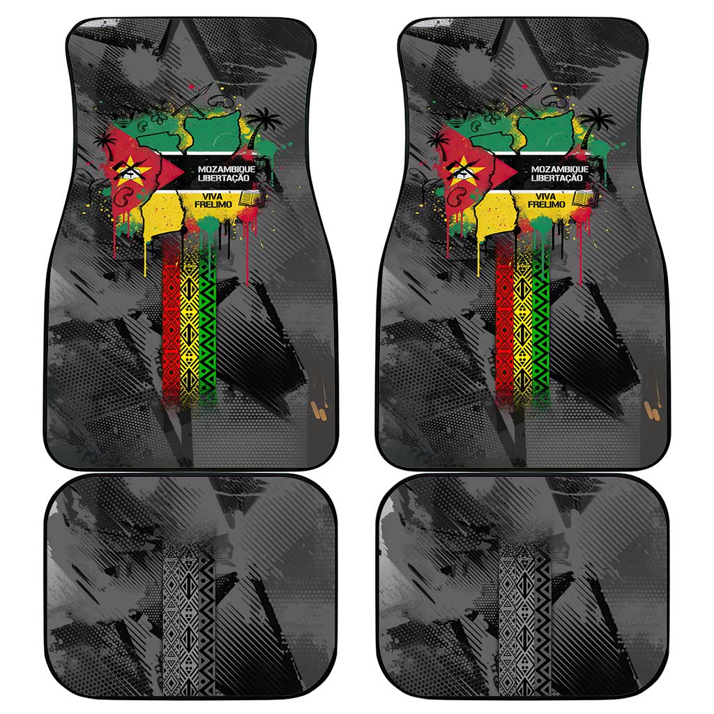 Samora Machel Car Mats Mozambique Liberation Graffiti Style Viva FRELIMO African Revolutionary - African Pride