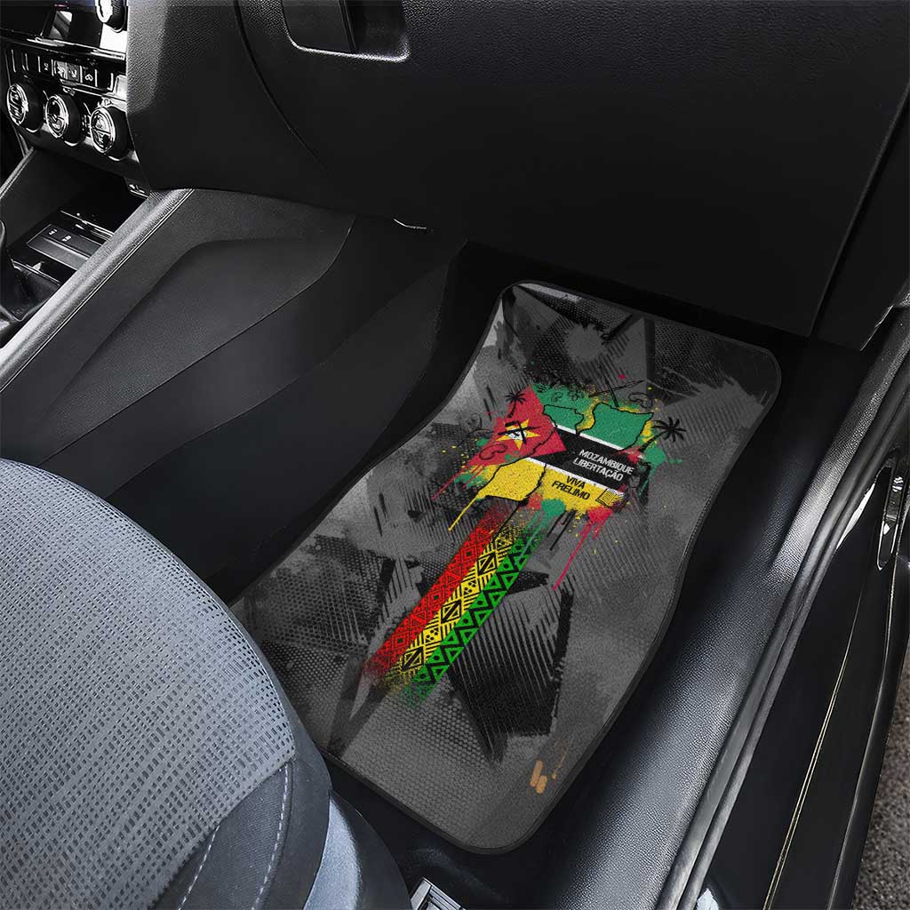 Samora Machel Car Mats Mozambique Liberation Graffiti Style Viva FRELIMO African Revolutionary - African Pride