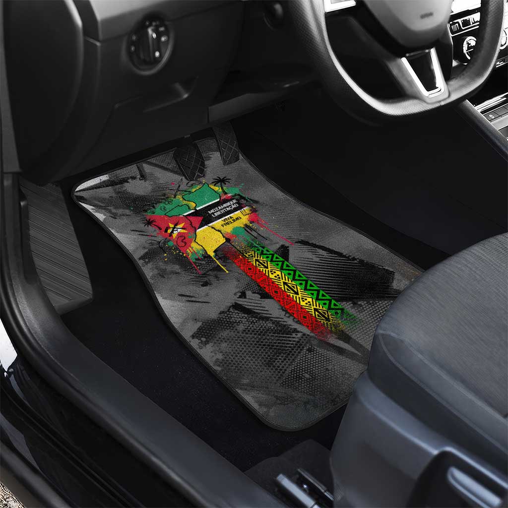 Samora Machel Car Mats Mozambique Liberation Graffiti Style Viva FRELIMO African Revolutionary - African Pride