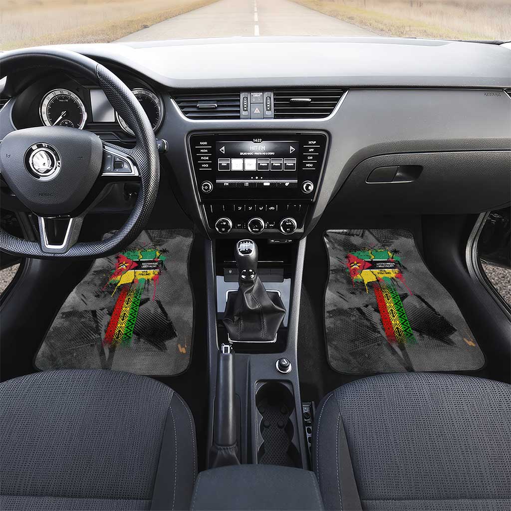 Samora Machel Car Mats Mozambique Liberation Graffiti Style Viva FRELIMO African Revolutionary - African Pride