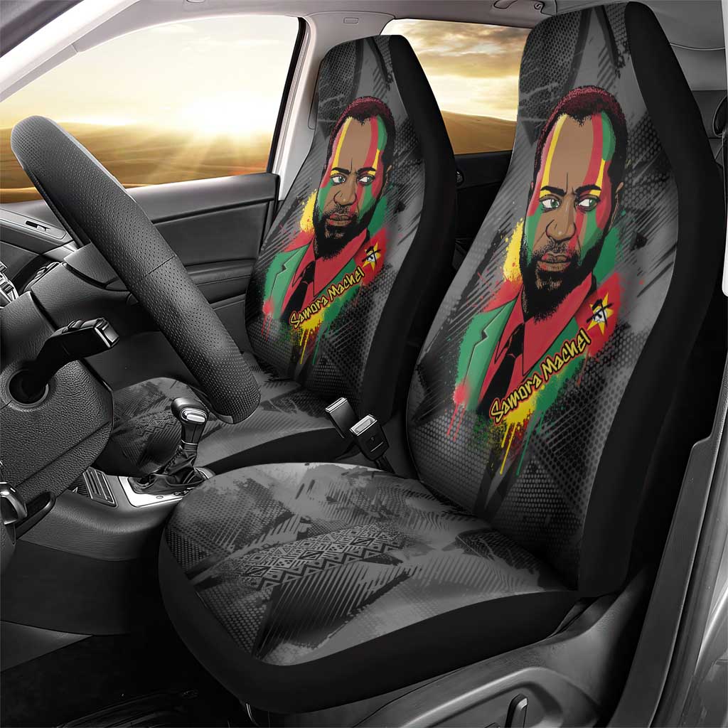 Samora Machel Car Seat Cover Mozambique Liberation Graffiti Style Viva FRELIMO African Revolutionary - African Pride