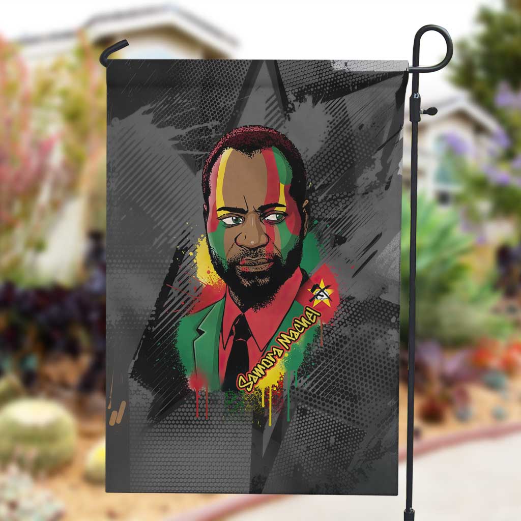 Samora Machel Garden Flag Mozambique Liberation Graffiti Style Viva FRELIMO African Revolutionary - African Pride