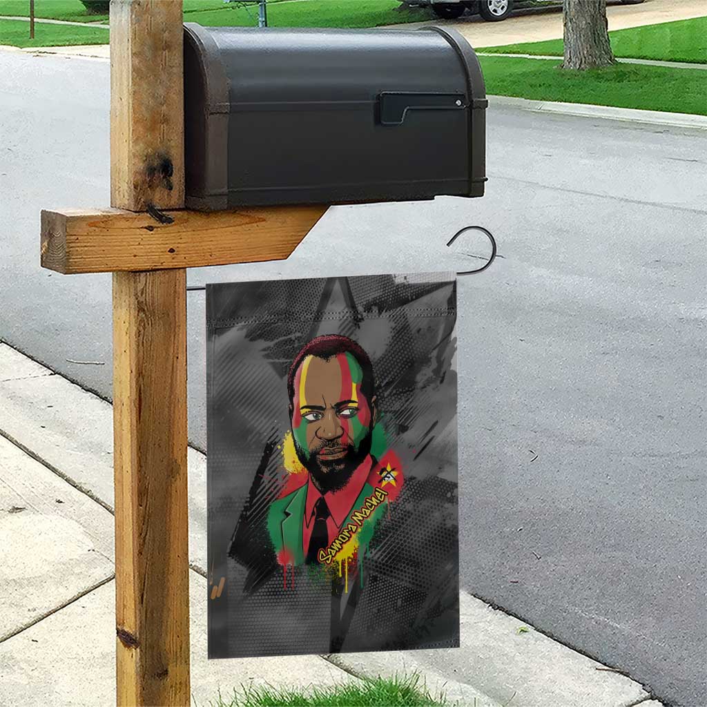 Samora Machel Garden Flag Mozambique Liberation Graffiti Style Viva FRELIMO African Revolutionary - African Pride