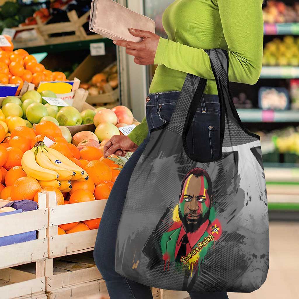 Samora Machel Grocery Bag Mozambique Liberation Graffiti Style Viva FRELIMO African Revolutionary - African Pride