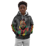 Samora Machel Kid Hoodie Mozambique Liberation Graffiti Style Viva FRELIMO African Revolutionary - African Pride