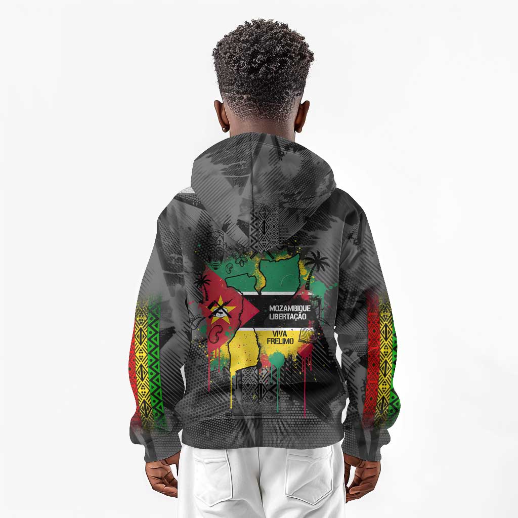 Samora Machel Kid Hoodie Mozambique Liberation Graffiti Style Viva FRELIMO African Revolutionary - African Pride