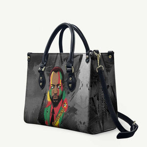 Samora Machel Leather Bag Mozambique Liberation Graffiti Style Viva FRELIMO African Revolutionary - African Pride