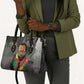 Samora Machel Leather Bag Mozambique Liberation Graffiti Style Viva FRELIMO African Revolutionary - African Pride