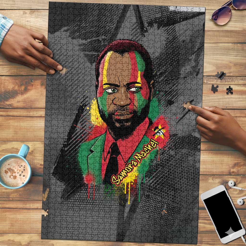 Samora Machel Puzzle Mozambique Liberation Graffiti Style Viva FRELIMO African Revolutionary - African Pride