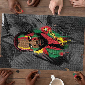 Samora Machel Puzzle Mozambique Liberation Graffiti Style Viva FRELIMO African Revolutionary - African Pride