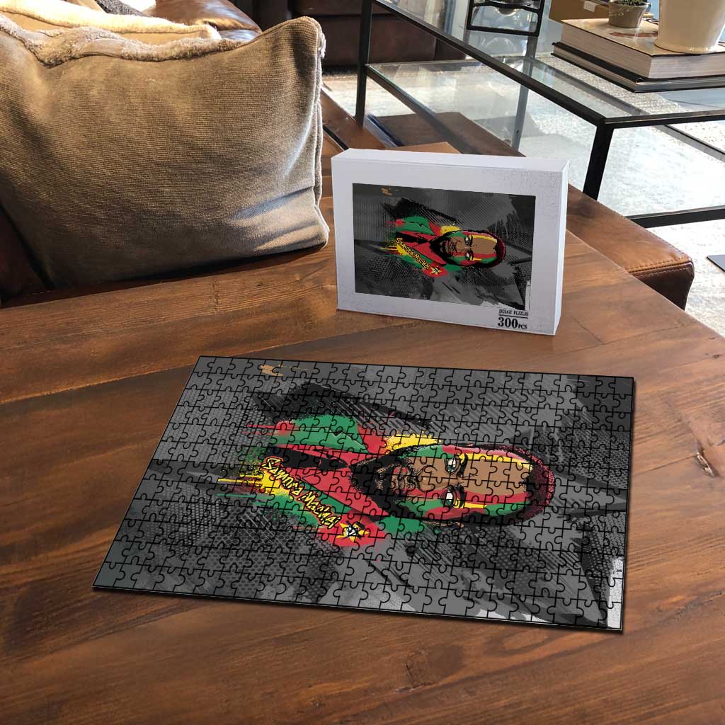 Samora Machel Puzzle Mozambique Liberation Graffiti Style Viva FRELIMO African Revolutionary - African Pride