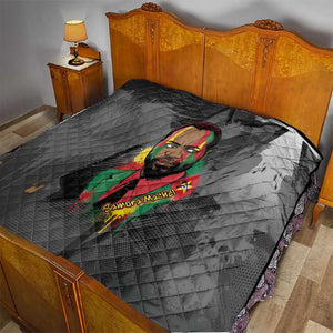 Samora Machel Quilt Mozambique Liberation Graffiti Style Viva FRELIMO African Revolutionary - African Pride