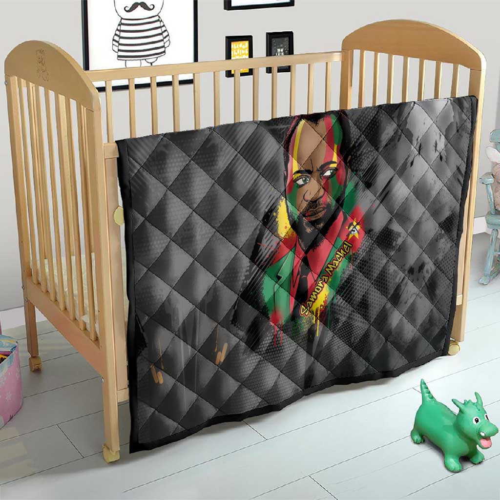 Samora Machel Quilt Mozambique Liberation Graffiti Style Viva FRELIMO African Revolutionary - African Pride