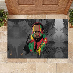 Samora Machel Rubber Doormat Mozambique Liberation Graffiti Style Viva FRELIMO African Revolutionary - African Pride