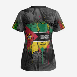 Samora Machel Scrub Top Mozambique Liberation Graffiti Style Viva FRELIMO African Revolutionary - African Pride