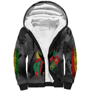 Samora Machel Sherpa Hoodie Mozambique Liberation Graffiti Style Viva FRELIMO African Revolutionary - African Pride