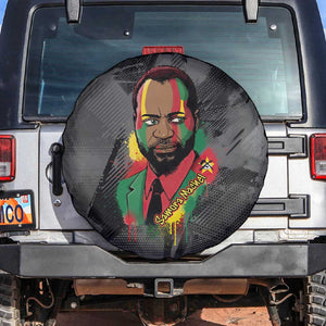 Samora Machel Spare Tire Cover Mozambique Liberation Graffiti Style Viva FRELIMO African Revolutionary - African Pride