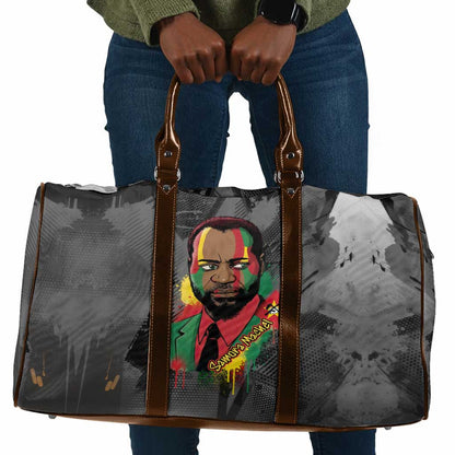 Samora Machel Travel Bag Mozambique Liberation Graffiti Style Viva FRELIMO African Revolutionary - African Pride