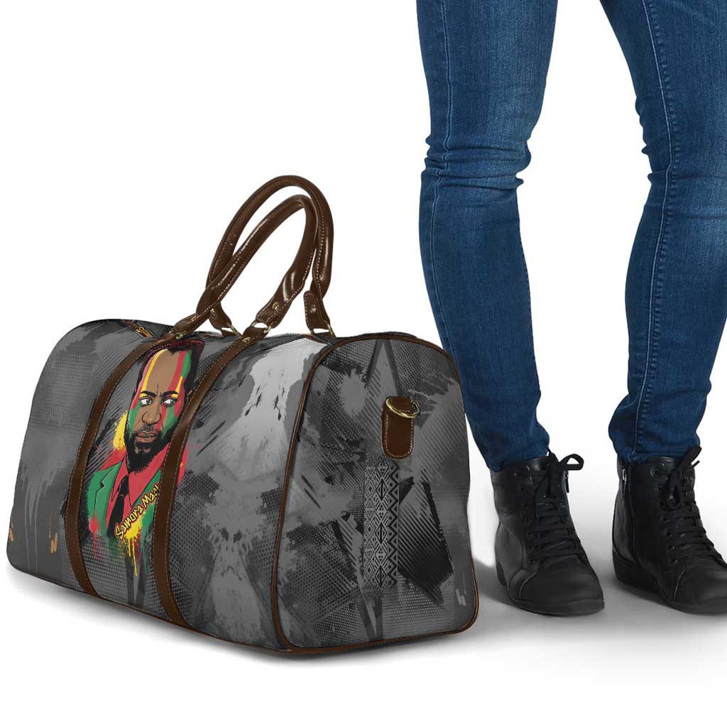 Samora Machel Travel Bag Mozambique Liberation Graffiti Style Viva FRELIMO African Revolutionary - African Pride