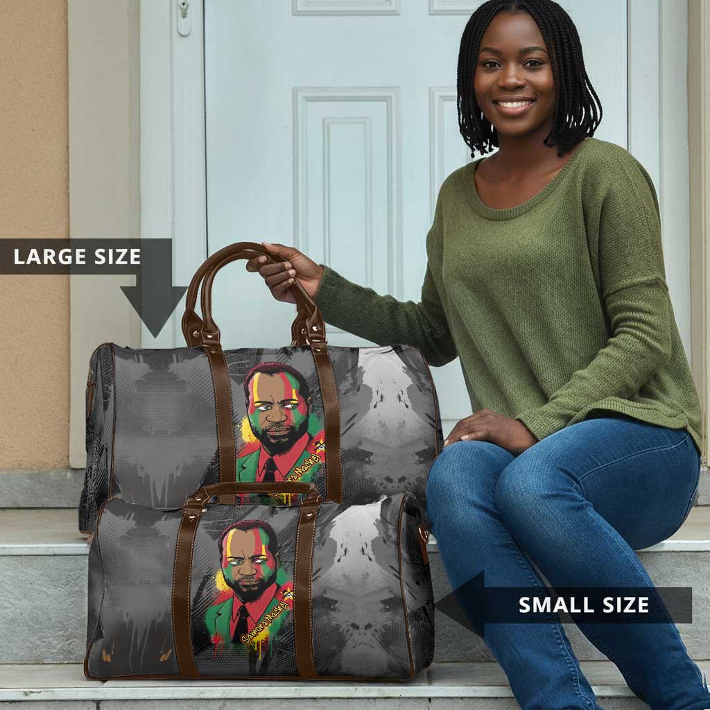 Samora Machel Travel Bag Mozambique Liberation Graffiti Style Viva FRELIMO African Revolutionary - African Pride