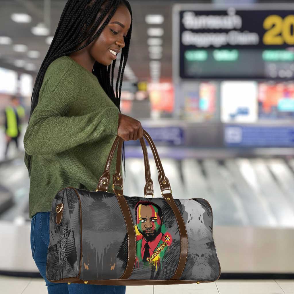 Samora Machel Travel Bag Mozambique Liberation Graffiti Style Viva FRELIMO African Revolutionary - African Pride