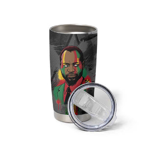 Samora Machel Tumbler Cup Mozambique Liberation Graffiti Style Viva FRELIMO African Revolutionary - African Pride