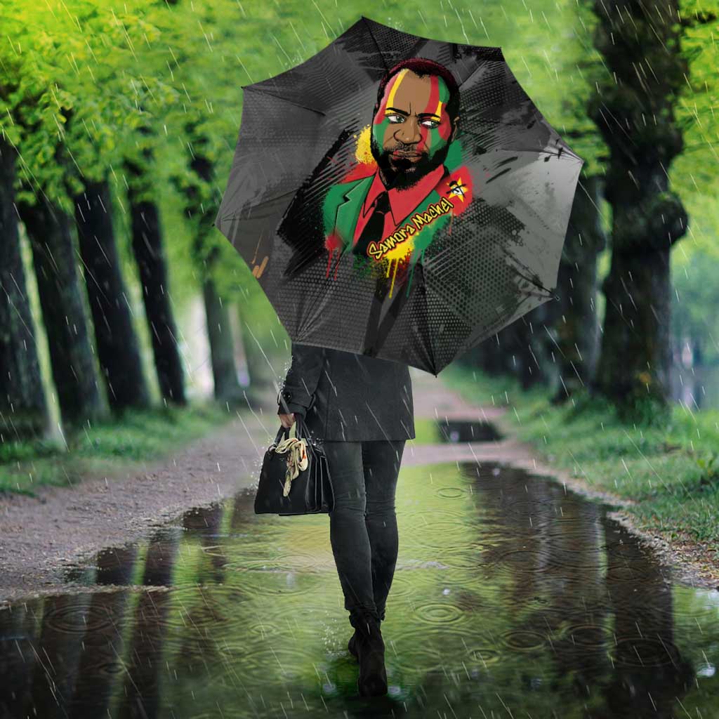 Samora Machel Umbrella Mozambique Liberation Graffiti Style Viva FRELIMO African Revolutionary - African Pride