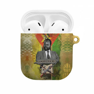 Samora Machel AirPods Case Mozambique Flag Unity and Victory Quote Liberation Struggle - African Freedom Tribute - African Pride