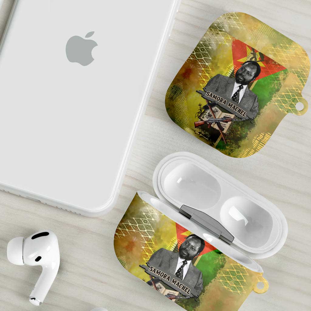 Samora Machel AirPods Case Mozambique Flag Unity and Victory Quote Liberation Struggle - African Freedom Tribute - African Pride
