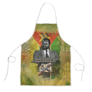 Samora Machel Apron Mozambique Flag Unity and Victory Quote Liberation Struggle - African Freedom Tribute - African Pride