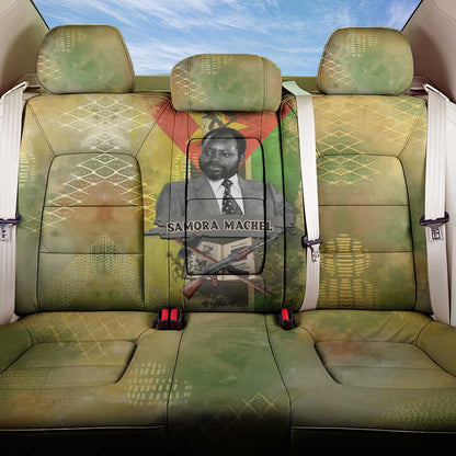 Samora Machel Back Car Seat Cover Mozambique Flag Unity and Victory Quote Liberation Struggle - African Freedom Tribute - African Pride