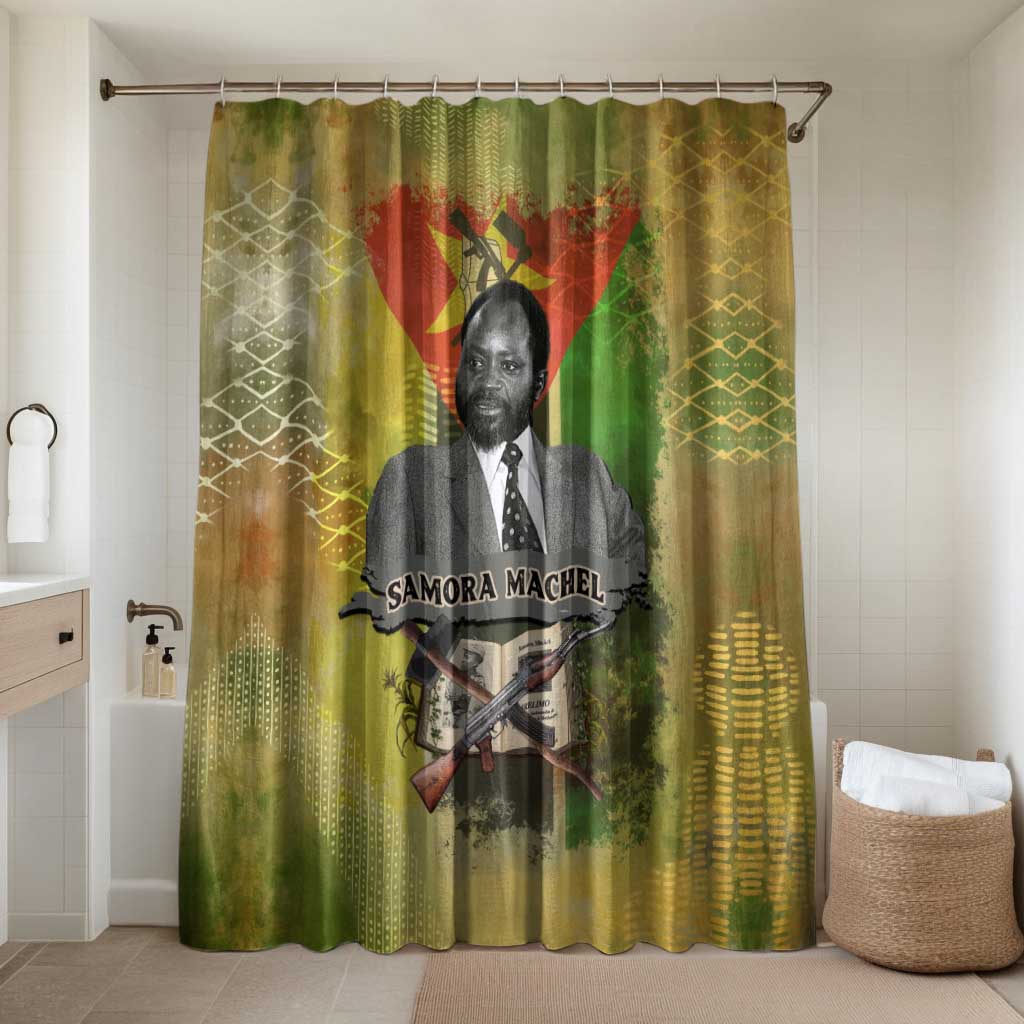 Samora Machel Bathroom Set Mozambique Flag Unity and Victory Quote Liberation Struggle - African Freedom Tribute - African Pride