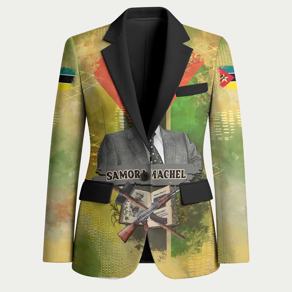 Samora Machel Blazer Mozambique Flag Unity and Victory Quote Liberation Struggle - African Freedom Tribute - African Pride