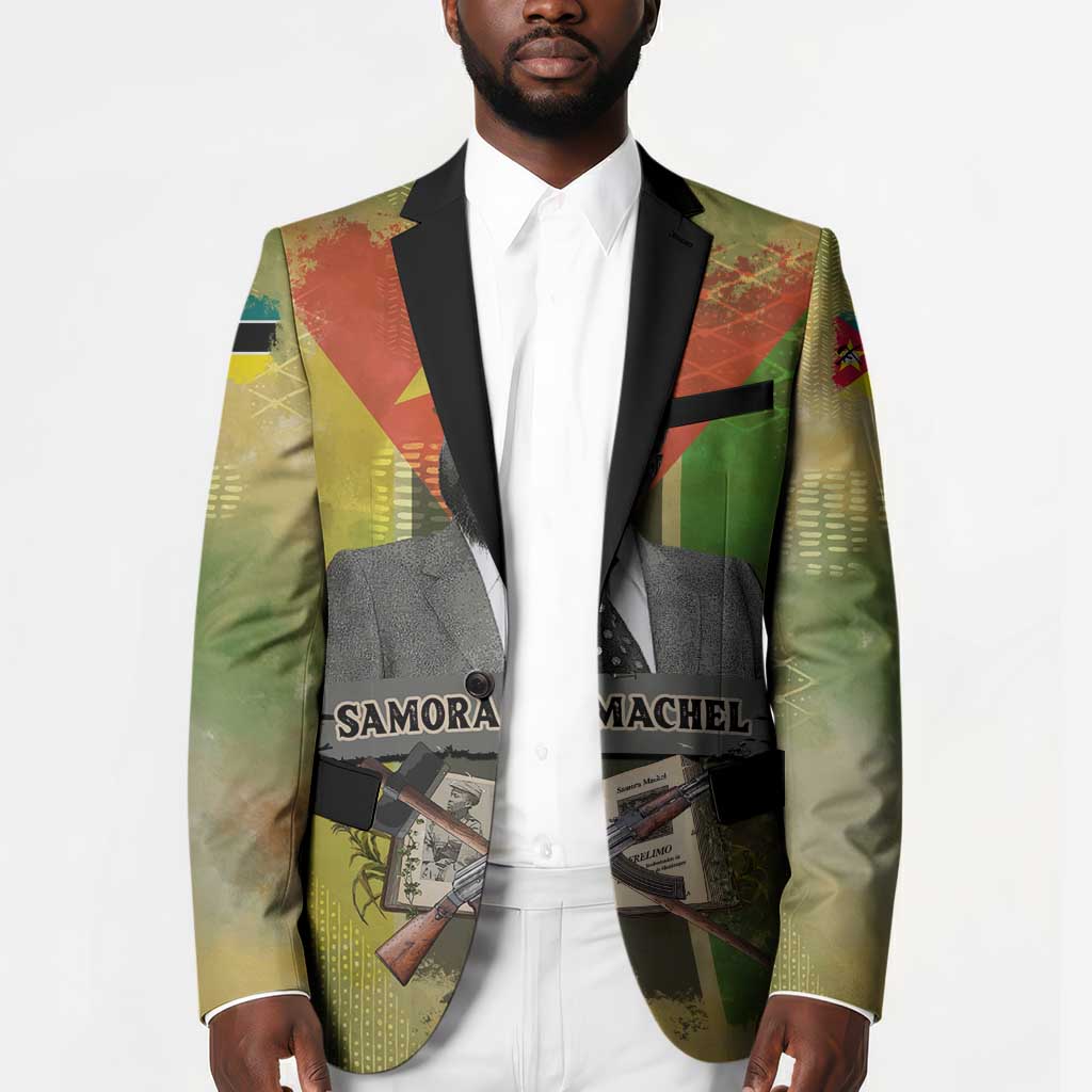 Samora Machel Blazer Mozambique Flag Unity and Victory Quote Liberation Struggle - African Freedom Tribute - African Pride