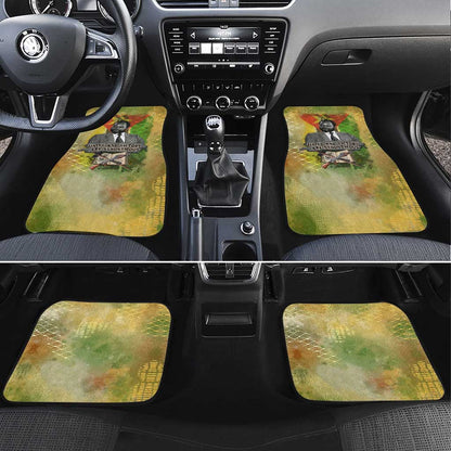Samora Machel Car Mats Mozambique Flag Unity and Victory Quote Liberation Struggle - African Freedom Tribute - African Pride