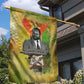 Samora Machel Garden Flag Mozambique Flag Unity and Victory Quote Liberation Struggle - African Freedom Tribute - African Pride