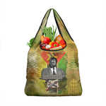 Samora Machel Grocery Bag Mozambique Flag Unity and Victory Quote Liberation Struggle - African Freedom Tribute - African Pride