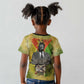 Samora Machel Kid T shirt Mozambique Flag Unity and Victory Quote Liberation Struggle - African Freedom Tribute - African Pride